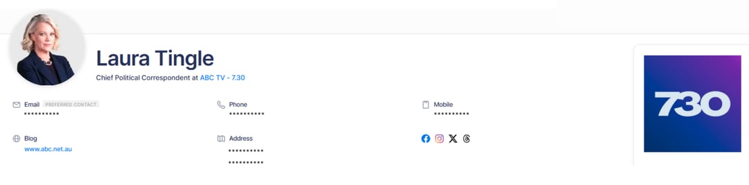 political journalists