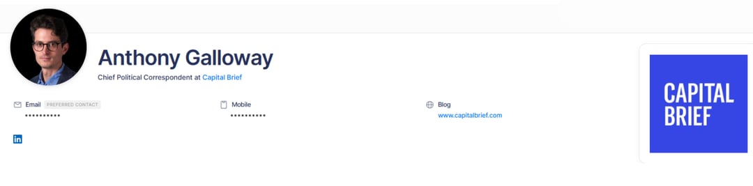 political journalists