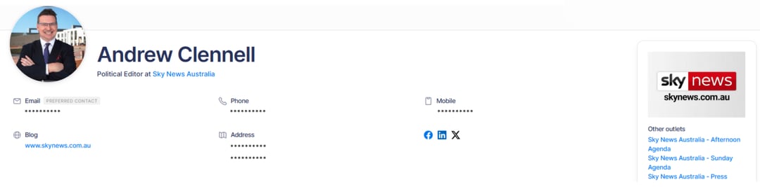 political journalists